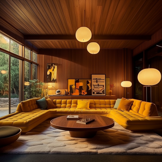 The allure of mid-century modern colours